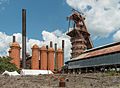 * Nomination A west view of Sloss Furnaces, the cowper stoves and the blast furnace --DXR 06:28, 8 February 2017 (UTC) * Promotion Good quality. -- Johann Jaritz 06:32, 8 February 2017 (UTC)