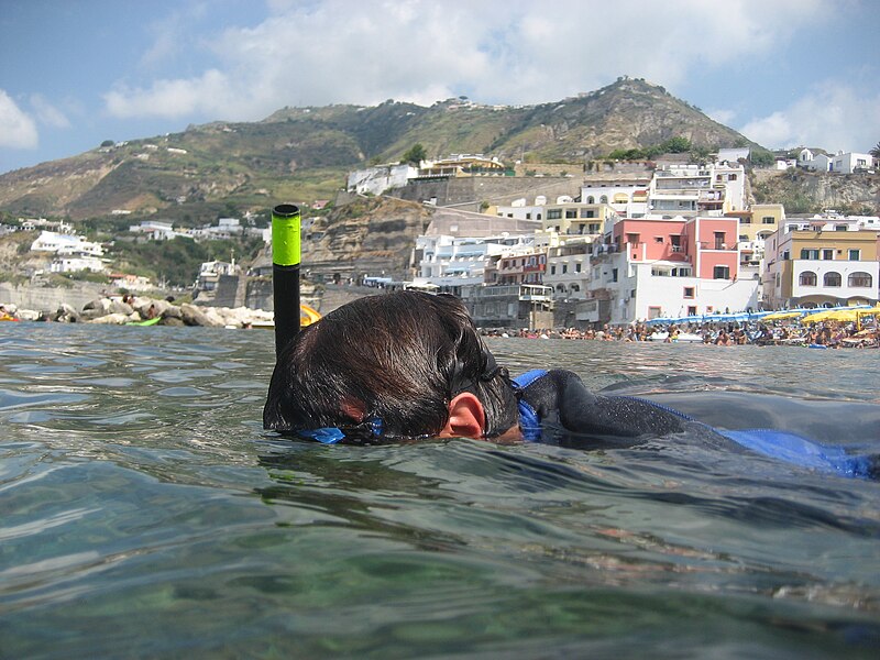 File:Snorkeling Ischia.jpg