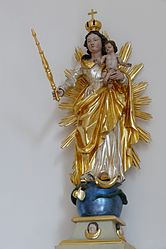 Vierge à l'enfant, Immaculée Conception (XVIIIe)