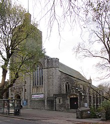 St Mary's RC Church, Surrenden Road, Preston Park, Brighton (NHLE Code 1426315) (Noyabr 2015) (1) .jpg