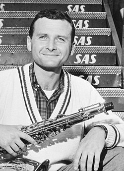 O musico y compositor de jazz estausunidense Stan Getz, en una imachen de 1976.