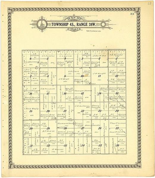 File:Standard atlas of Cheyenne County, Kansas - including a plat book of the villages, cities and townships of the county, map of the state, United States and world - patrons directory, reference LOC 2010587947-29.jpg