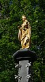 * Nomination: Statue of the Virgin and Child in Ribeauvillé (Haut-Rhin, France). --Gzen92 05:13, 15 July 2022 (UTC) * Review Madonna's face is largely obscured. A different angle would be better. --Tagooty 06:30, 23 July 2022 (UTC)