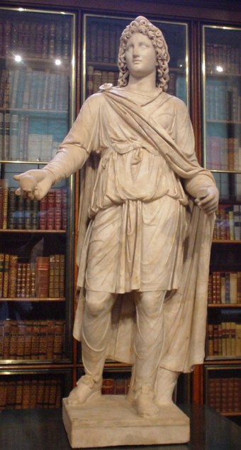 Paris, in "Phrygian dress", a second-century CE Roman marble (The King's Library, British Museum)