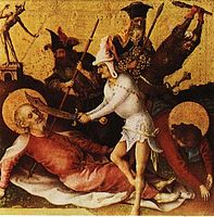 Stefan Lochner, The Martyrdom of the Apostles (1435-40)