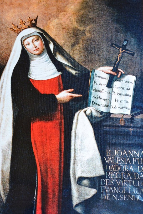 Joan of Valois, foundress of the Order of the Annunciation of the Blessed Virgin Mary