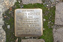 Stumbling Stone Leipzig Kästner Alfred.jpg