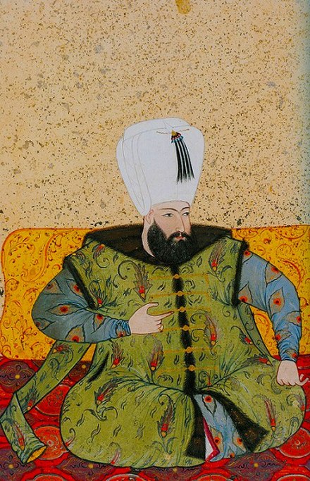 Ottoman miniature of Ahmed I.