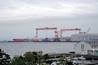 Sumitomo Heavy Industries -yhtiön Yokosukan telakka.