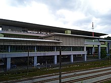 Sungai Buloh MRT station Sungai Buloh MRT Station (PY04) Exterior (220724) 1.jpg