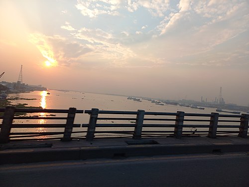 Sunset in Jamaldi,Munshiganj,Bangladesh