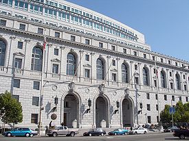 The Supreme Court of California's headquarters is also home to the First District Supremecourtofcaliforniamaincourthouse.jpg