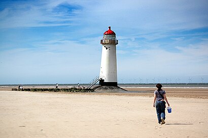 How to get to Talacre with public transport- About the place