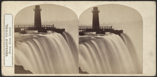 Terrapin Tower, from Goat Island, from Robert N. Dennis collection of stereoscopic views 3