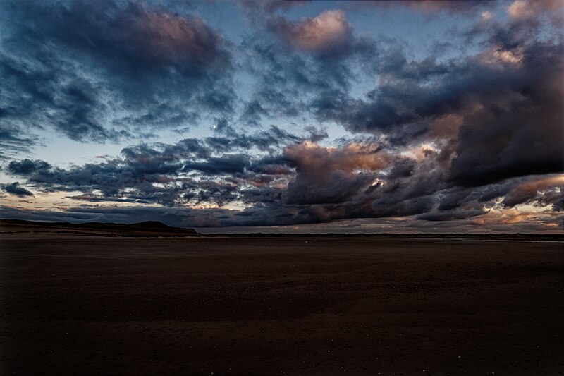 File:Texel - North Sea Estuary of De Slufter - View ESE in November I.jpg