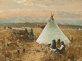 The Pow-Wow, 1890, Sid Richardson Museum (en)