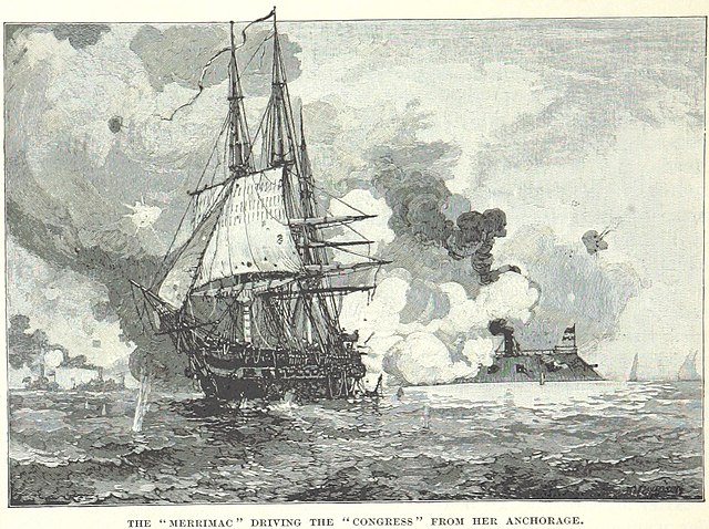 Virginia drives Congress away from her anchorage