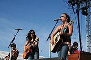 The Wreckers on stage during the festival Birthday Bash '07. (23 June 2007)