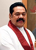 The former President of Sri Lanka, Mr. Mahinda Rajapaksa meeting the Prime Minister, Shri Narendra Modi, in New Delhi on September 12, 2018 (1) (cropped).JPG