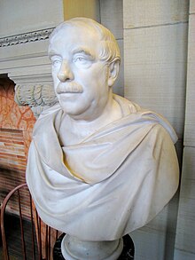 Bust of Thomas Gold Appleton at the Boston Public Library