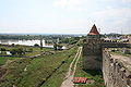 The fortress on the bank of Dniester River
