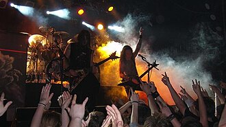 The band in 2007 Trivium in Pumpehuset.jpg
