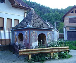 Troița monument din Tilișca