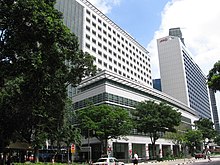 The URA Centre, photographed in January 2006. A 2009 decision of the High Court involving the Urban Redevelopment Authority (URA) confirmed that the doctrine of substantive legitimate expectation applies in Singapore. URA Centre and MND Building, Tower Block, Jan 06.JPG