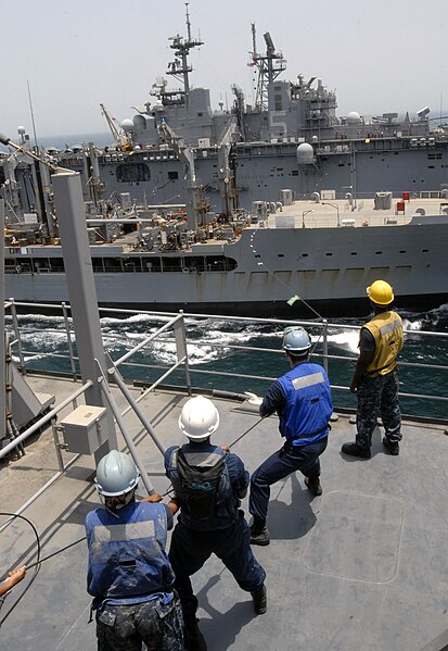 File:US Navy 110820-N-GH121-061 Sailors aboard the amphibious dock landing ship USS Whidbey Island (LSD 41).jpg