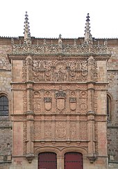 Fassade der Universität von Salamanca