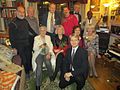 2015-02-14: After a Valentine’s Day dinner Eikner hosted, with guests including Piamorex, N. Å. Häggbom, Kjerstin Dellert, Annabelle Rice, Gunvor Pontén and Hans Lagerman