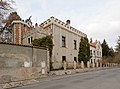 Čeština: Vila továrníka Ferdinanda Přibyla, Slaný, K. H. Borovského čp. 37. Kulturní památka, katalogové číslo 1321000032. Pohled od jihu.