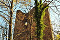 Bergfried der Burgruine Federaun