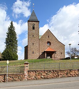 Kyrka i Vinningen.