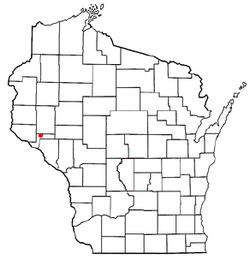 Waubeek, Wisconsin'in konumu