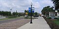 Westbound after the Winter Garden Station, heading into downtown. This area was recently rebuilt; there were once tracks to the right of the trail here.