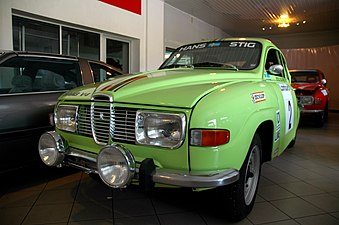 Walbrzych - Muzeum Gornictwa i Sportow Motorowych - Saab 96 Monte Carlo V4 - 2016-09-14 13-15-04.jpg