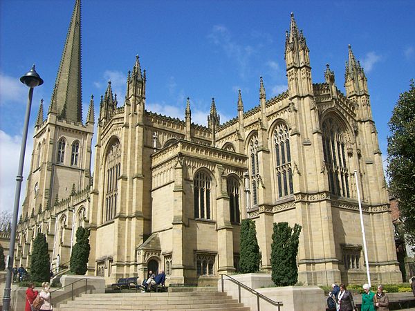 Image: Wakefield Cathedral from east