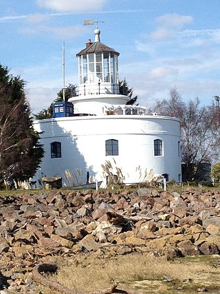 <span class="mw-page-title-main">West Usk Lighthouse</span> Lighthouse tower near Newport, Wales