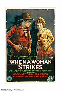 <i>When a Woman Strikes</i> 1919 film