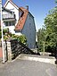 Wickülertreppe in Wuppertal, zwischen der Kronprinzenallee und der Cäcilienstraße, Blick von der Kronprinzenallee