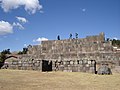 Vilcashuamán ushno (Inca pyramid).