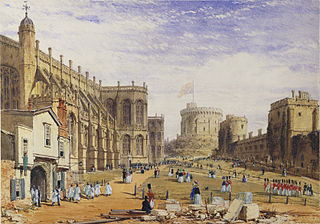 Dean and Canons of Windsor ecclesiastical body of St Georges Chapel at Windsor Castle