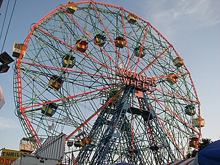 Wonder Wheel ferris wheel in Coney Island