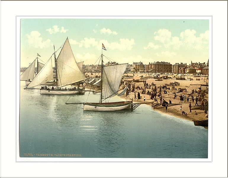 File:Yachts starting Yarmouth England.jpg