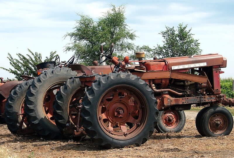 File:"Farmalls at Rest" Old Metal, NB 7-25-13e (10783982965).jpg