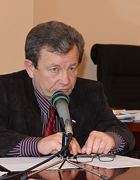 Валерий Косарев на приёме граждан, 2015 год