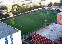 Lokomotyv Stadium in Kyiv Stadion <<Lokomotiv>> v Kieve.JPG