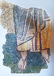 Фрагмент мозаїки святого