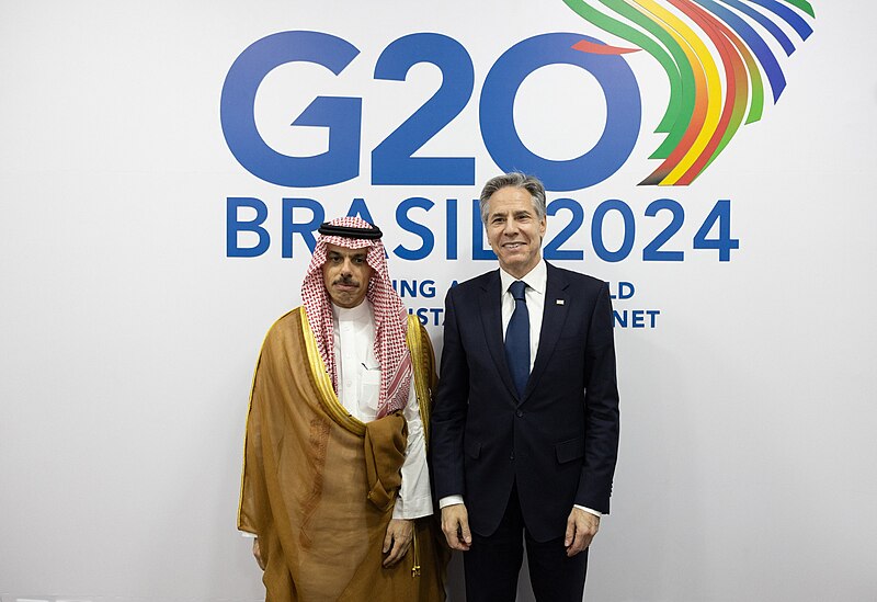 File:- - Secretary Blinken Meets with Saudi Foreign Minister (53554630219).jpg